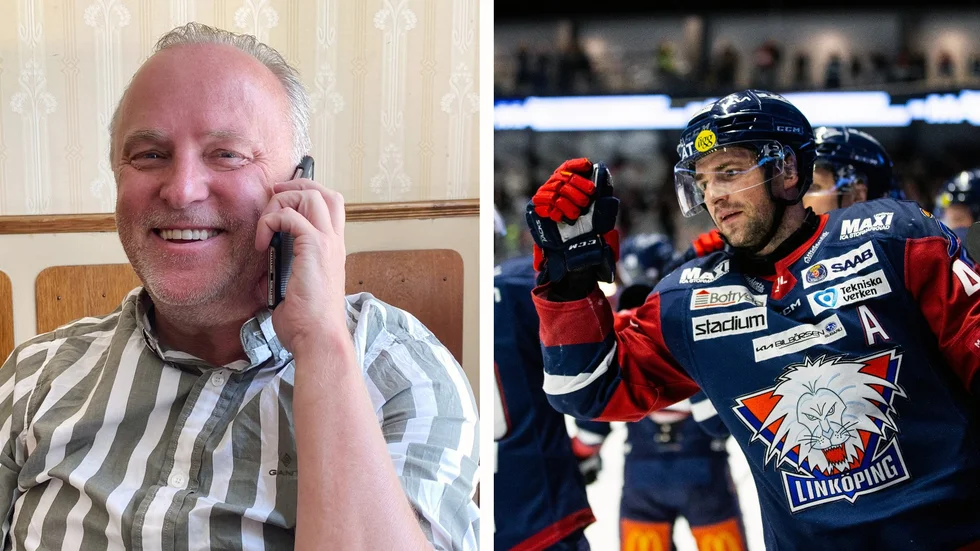 Magnus Lidén stöttar LHC.