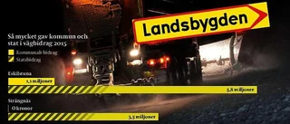 Lägre bidrag bromsar landsbygden