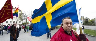 Bildextra: Traditionstyngd dag förenade S och V
