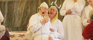 Sång och humor på SPF:s luciashow