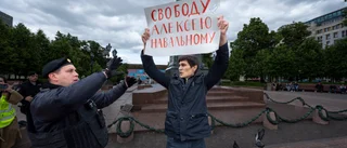 Navalnyj fyller 47 – tiotals gripna i protester