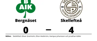Segern mot Bergnäset gör Skellefteå till serieledare
