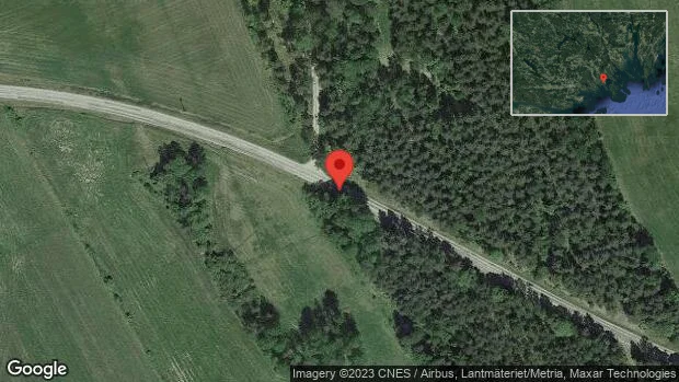 Fallna träd skapar problem i trafiken på väg 765