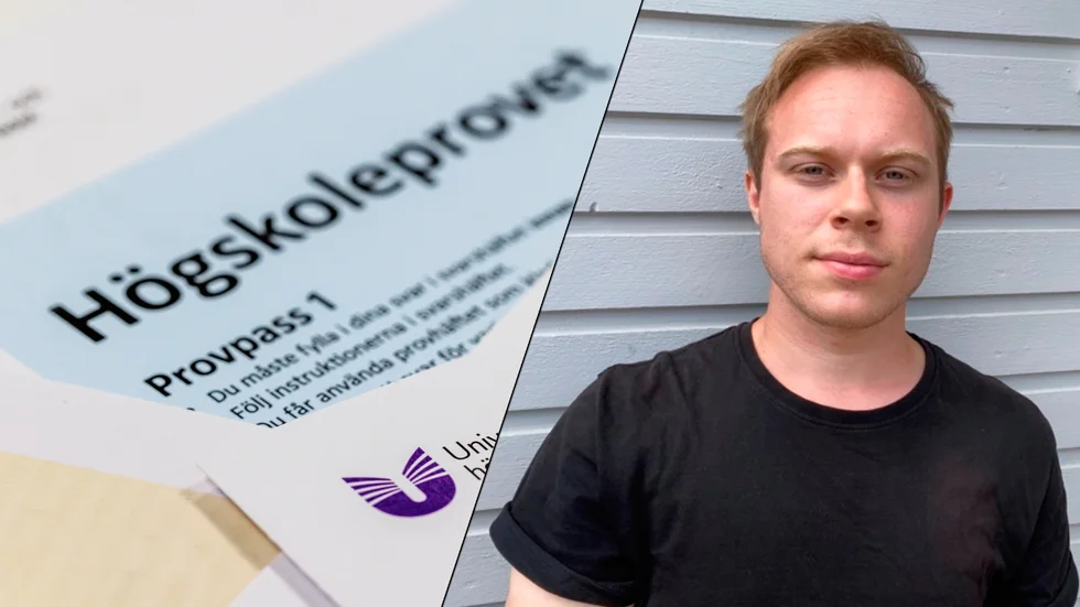 23-åriga Noa Fridell hade bäst resultat i Eskilstuna på vårens högskoleprov. Nu delar han med sig av lite tips på hur man förbereder sig.