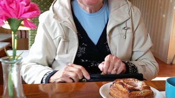 Elsy Sundström, 85 år.
