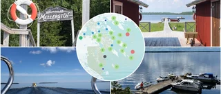KARTA: Här finns smultronställen i skärgården