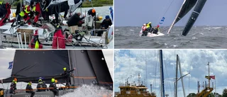 Knäckt mast och roderhaveri – många har det tufft i Gotland Runt