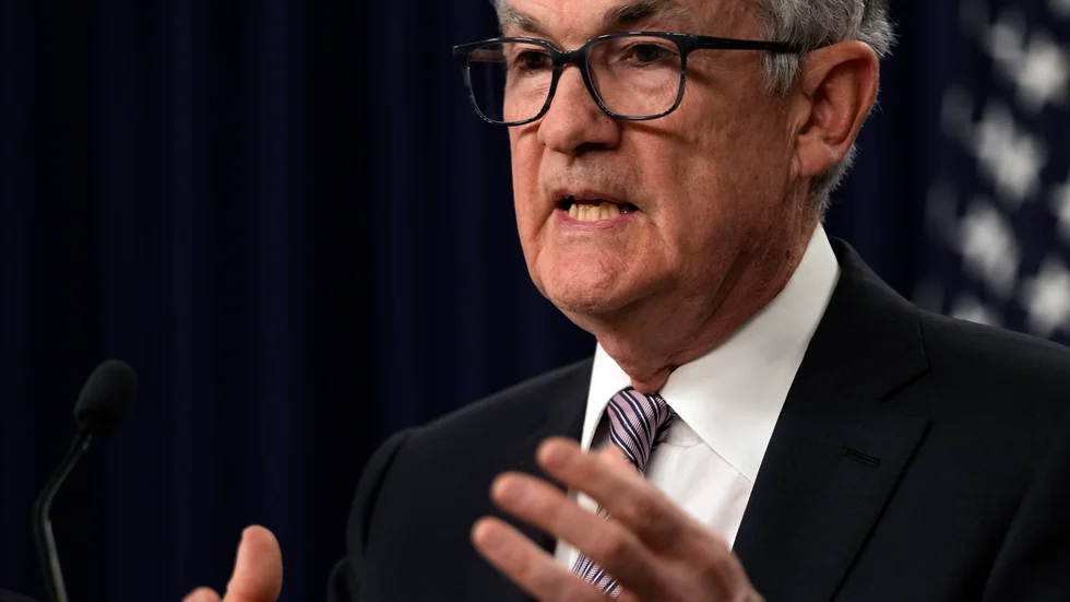 Jerome Powell, ordförande för USA:s centralbank. Arkivbild.
