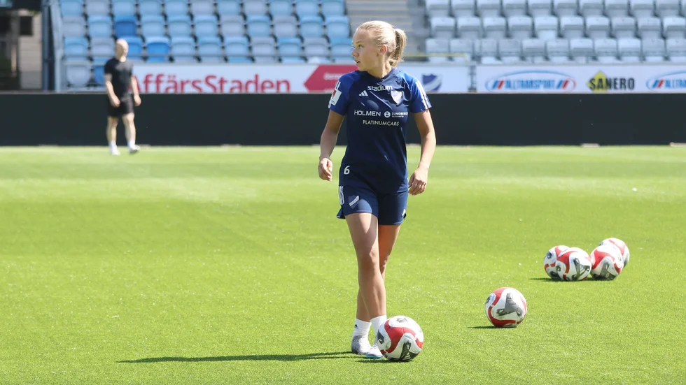 Jennie Egeriis har hoppat in i åtta av nio matcher.