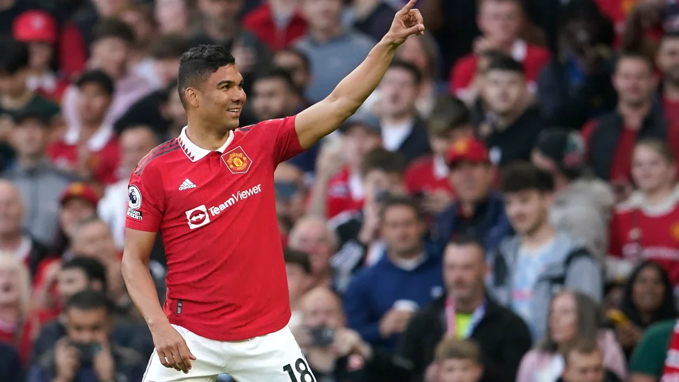Casemiro nickade in 1–0 för Manchester United.