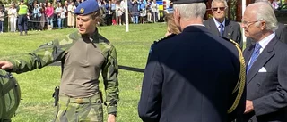 Carl XVI Gustaf på plats i Linköping – vi följde kungens besök