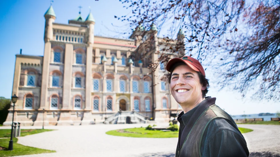 Mauritz Klingspor på Stora Sundby visste redan som 15-åring att det var han som skulle ta över slottet.