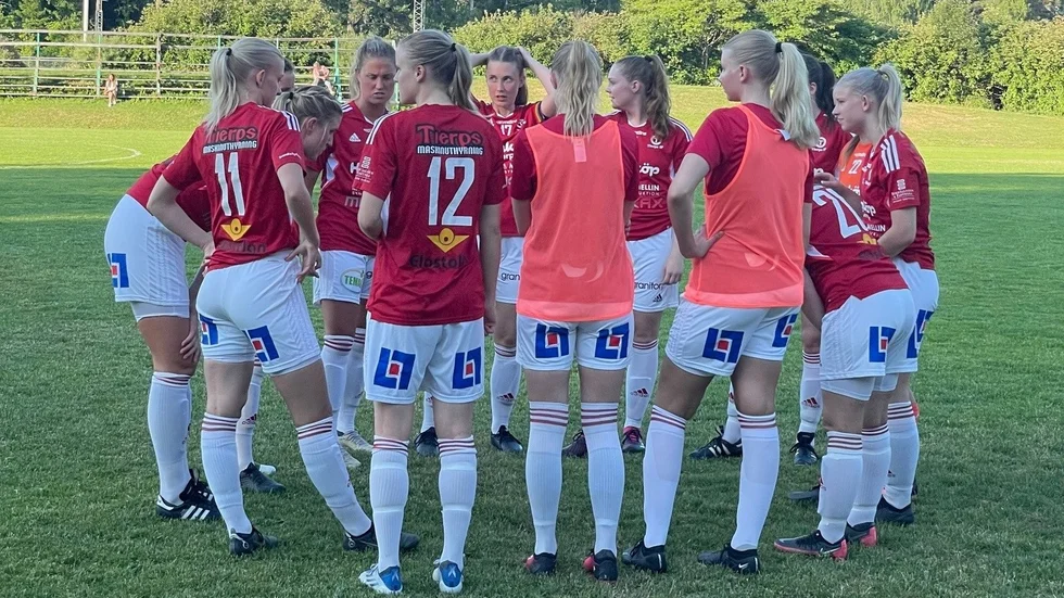 Tierps IF division 3 efter att ha tagit poäng i tio raka matcher.