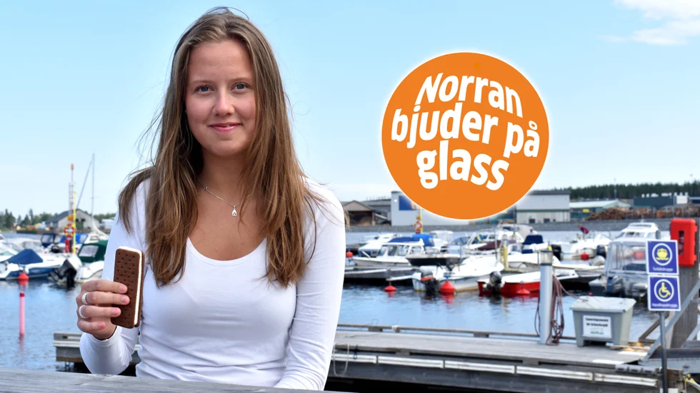 Norran tog en glass med Lina Eriksson för ett samtal om Kågedotterns karriär, framtid och drömmar. 