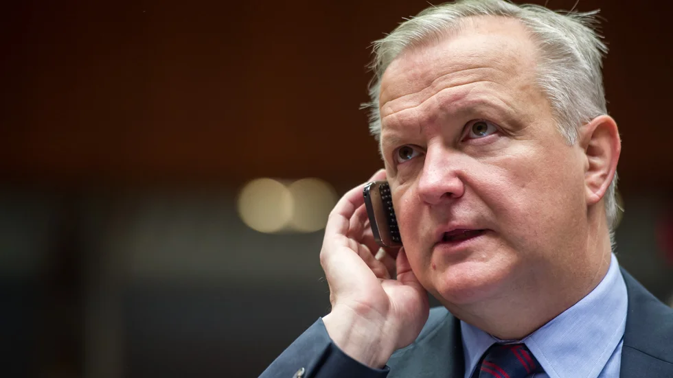 Finlands centralbankschef Olli Rehn vill bli landets president. Arkivbild.
