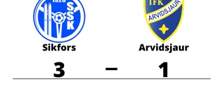 Sikfors vann mot Arvidsjaur på hemmaplan