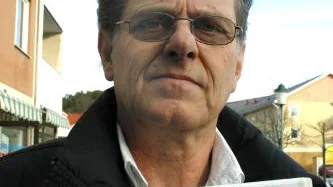 Tommy Jahrl och ytterligare 299 Rimforsabor vill inte ha en radiomast i närheten av bostäderna och friluftsområdet på Västerliden. Bild: TORBJÖRN LINDQVIST