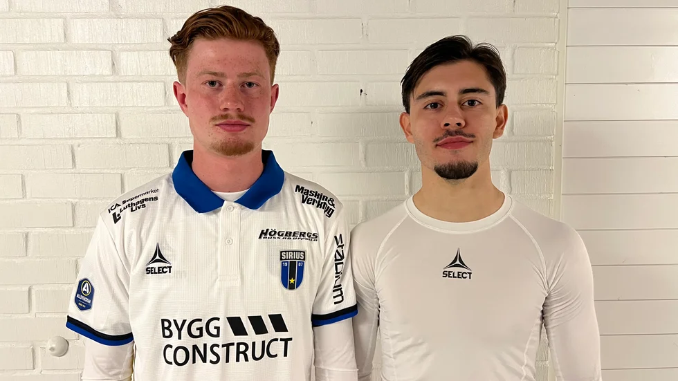 August Ljungberg och Emil Özkan hoppade in för Sirius.