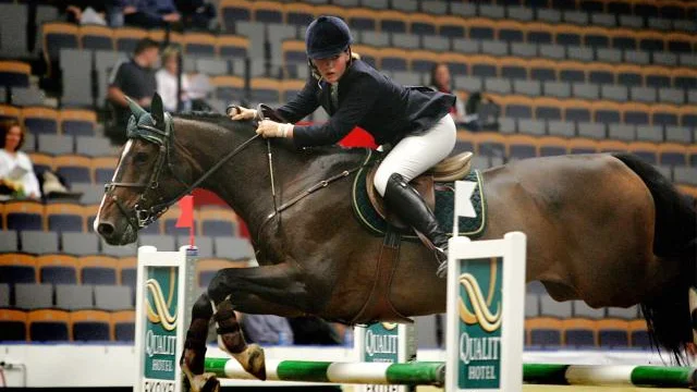 Kim Krog och Equus Roxette. BILD: PETER JIGERSTRÖM