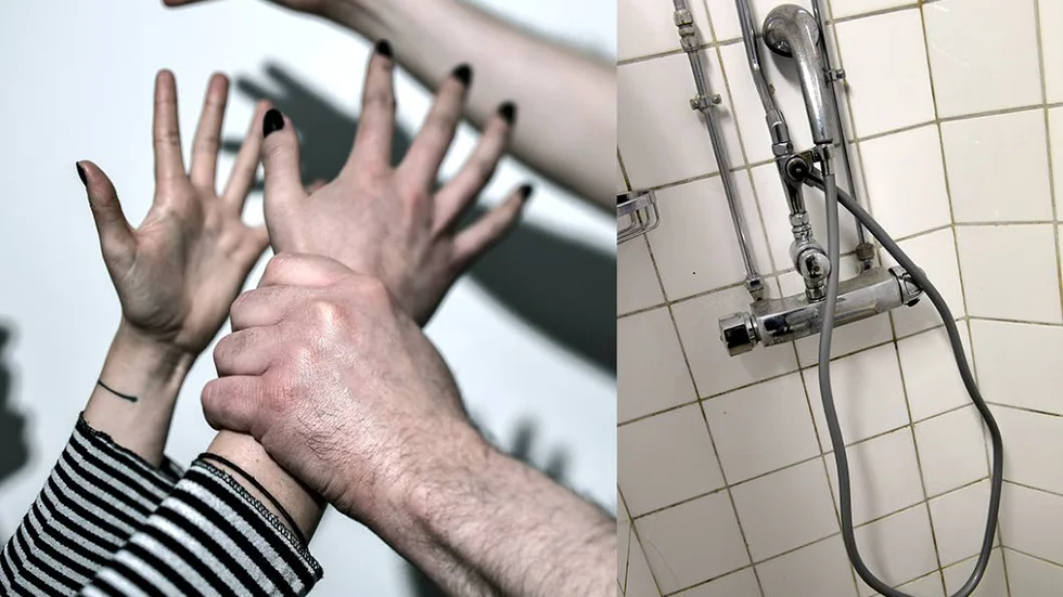 Den åtalade mannen misstänks för misshandel och olaga tvång av en flicka men också för grov krinnofridskränkning mot hans hustru.