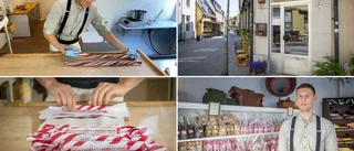 Häng med in i nya godisbutiken med eget polkagriskokeri
