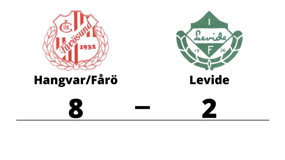 Hangvar SK/Fårösund GoIK vann mot Levide IF