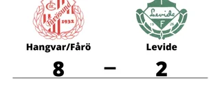 Hangvar/Fårö utklassade Levide på hemmaplan