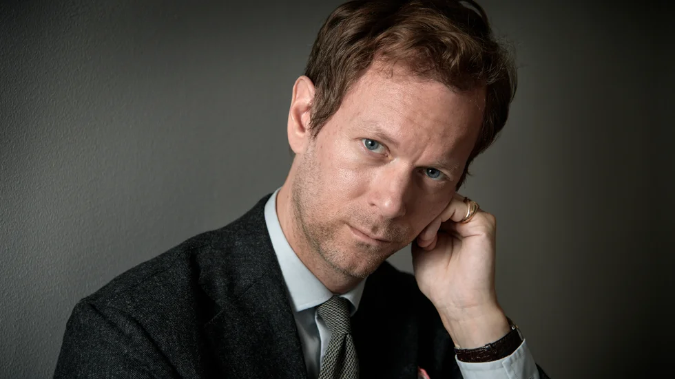 Niklas Natt och Dag inleder en ny romansvit med boken "Ödet och hoppet". Arkivbild.