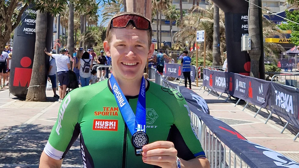 Albert Askengren inledde sommarsäsongen med Ironman 70,3 Marbella.