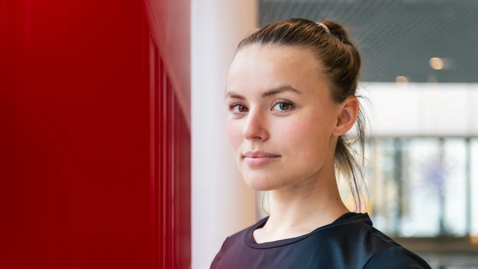 Alva Svennbeck knep sitt fjärde SM-guld i rytmisk gymnastik på lördagen. 