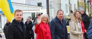 Här besöker förre statsministern Västervik – se talet igen