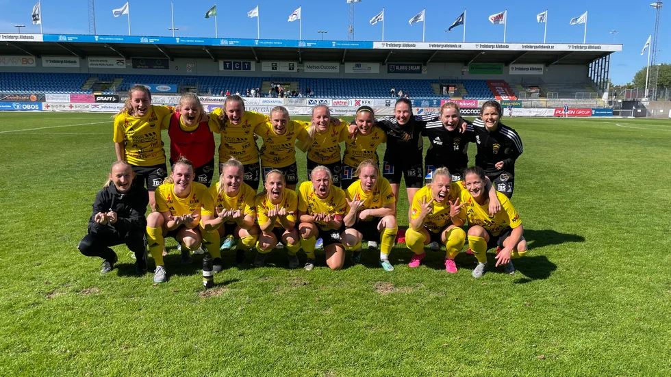 Gusk firar segern borta mot Trelleborg.