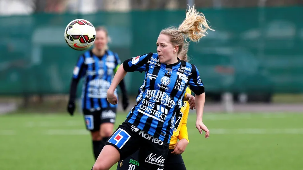 Rutinerad. Julia Lyckberg är en av Sirius viktigaste spelare.