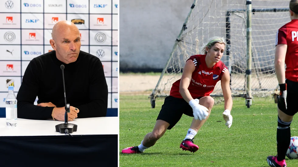 Tor-Arne Fredheim hoppas att målvakten Erin Nayler snart ska vara spelklar igen efter skadan. 