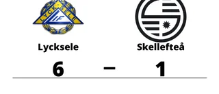 Skellefteå utklassat av Lycksele borta
