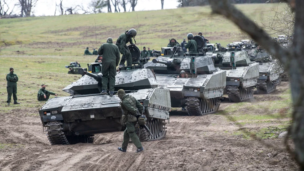 På en hemlig plats i Sverige har ukrainska soldater under våren övats för strid.