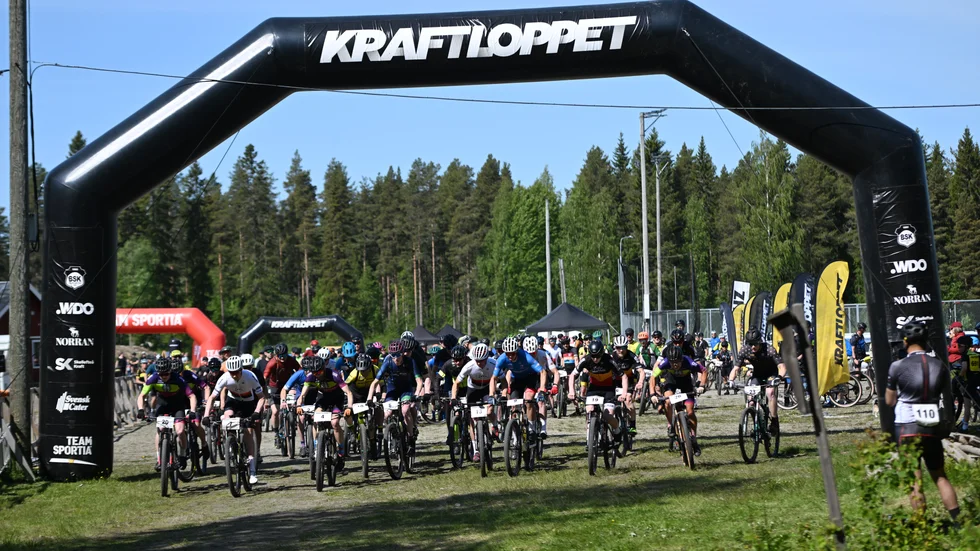 Kraftloppet cykel firade under lördagen 10 år som tävling.