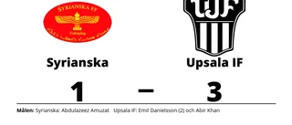 Abdulazeez Amuzat enda målskytt när Syrianska föll