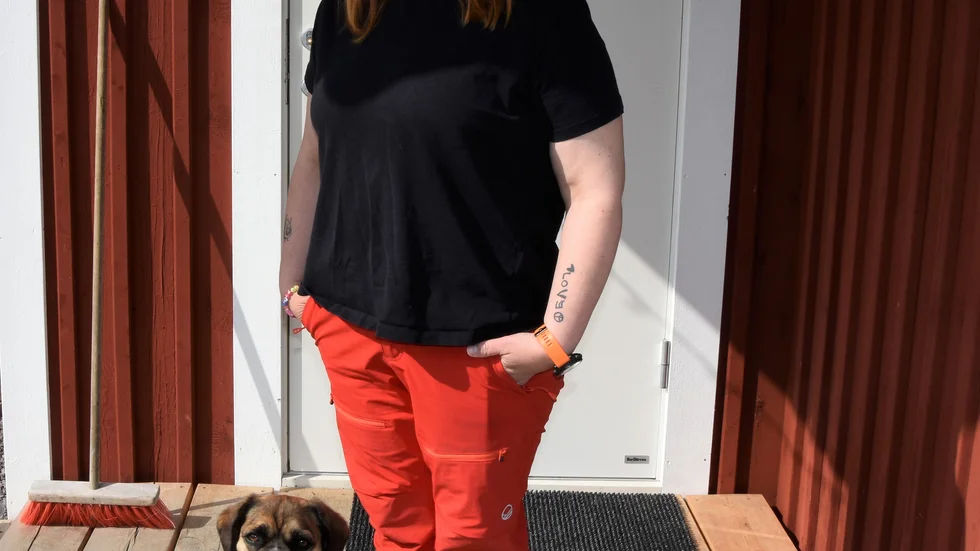 "Det är fullt ös hela sommaren" berättar Mina Kåreborn om bokningsläget på pensionat Västgården.