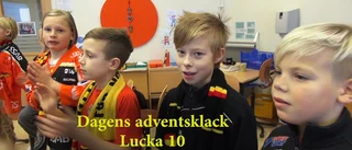 Dagens adventsklack - Lucka 10