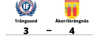 Åker/Strängnäs segrade efter rysare och avgjorde mot Trångsund