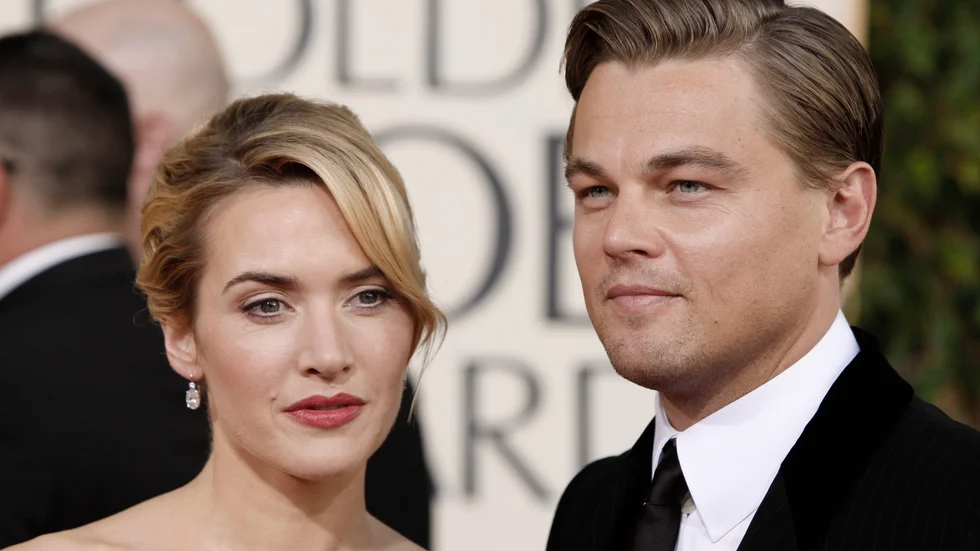 Kate Winslet och Leonardo DiCaprio spelade huvudrollerna i filmen "Titanic". Men det var nära att DiCaprio inte fick rollen när han inte ville provfilma. Arkivbild.