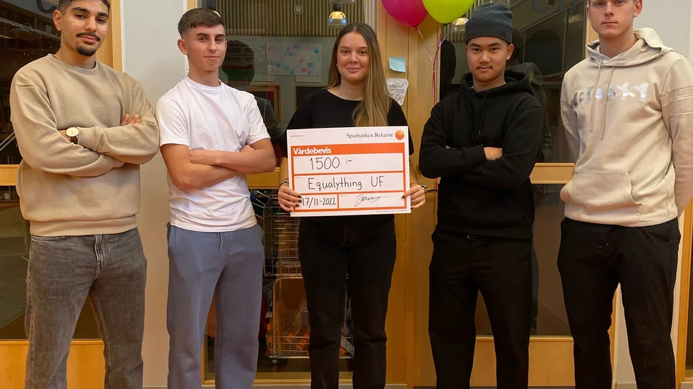 Vinnare blev Equalything UF från Rekarnegymnasiet med Johan Danha, Isac Samuelsson, Frida Lindström, Andy Quach och Simon Wigren. 