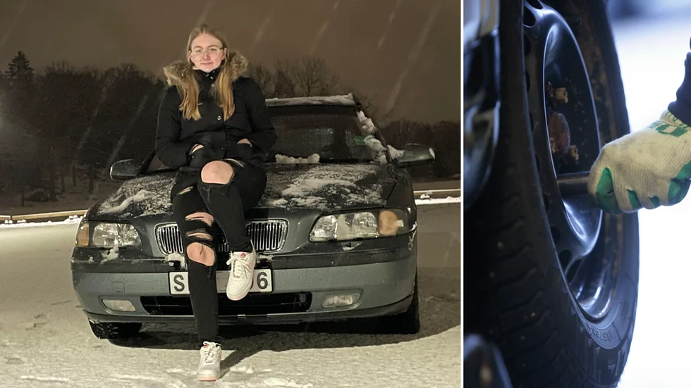 Izabelle Bohn gjorde ett inlägg på Facbook som fått henne att åka kommunen runt och byta däck på folks bilar.