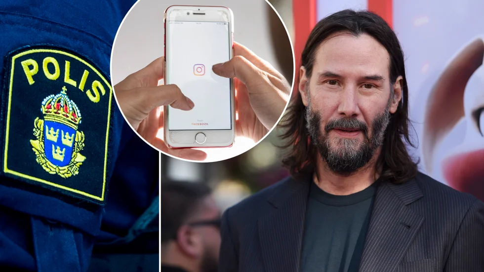 En sannolikt falsk fanklubb till Keanu Reeves har lurat en Flenskvinna på stora pengar.