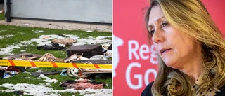 Marica Gardell efter branden: "Jag tänker främst på de anhöriga" • "De boende har nu en jobbig tid framför sig"