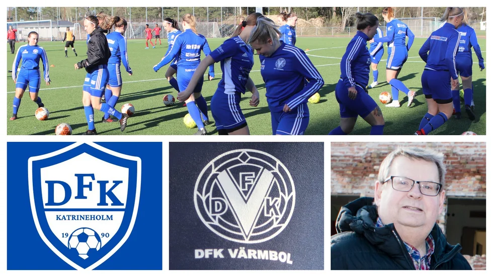Den blåa färgen på matchstället behålls, men det kan bli både nytt namn och klubbmärke när DFK-ordföranden Mats Gustafsson kallar till extra årsmöte i januari.