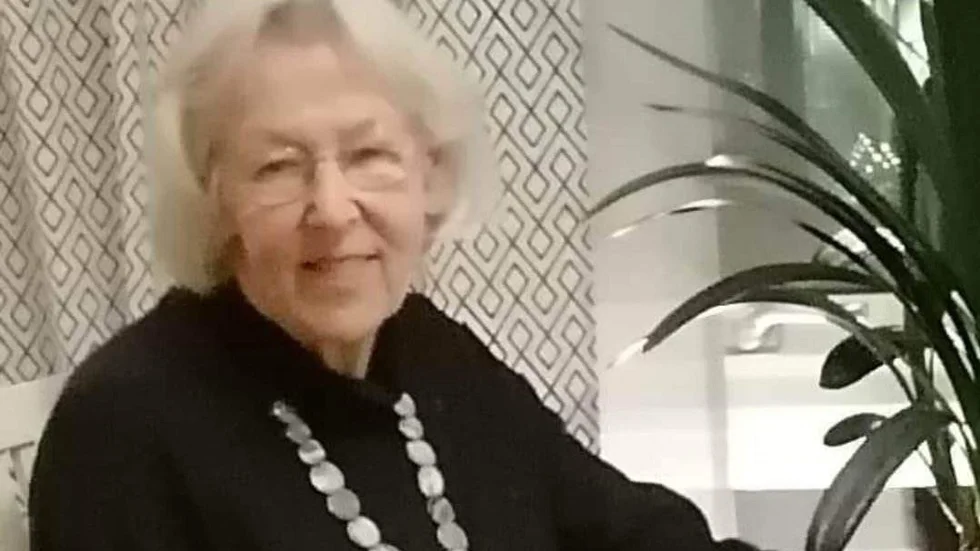 Iante Holmberg, förbundsordförande för SKV (Svenska kvinnors vänsterförbund), besökte Piteå Munksunds SKV- avdelning.
