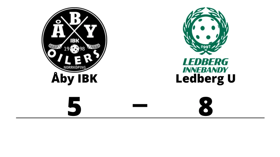 Åby IBK Ungdom U förlorade mot Ledbergs IF U-lag