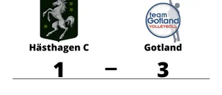 Seger för Gotland på bortaplan mot Hästhagen C